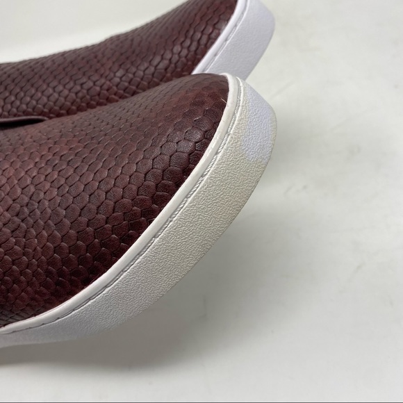 Vionic Splendid Midisnake Merlot Snake sneakers - Picture 7 of 8
